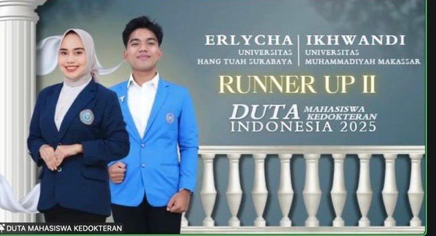 Mahasiswa Fakultas Kedokteran UHT Raih Prestasi di Ajang Duta Mahasiswa Kedokteran Indonesia 2025