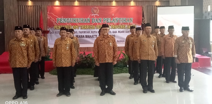 Pengukuhan Dan Pelantikan Pengurus DPC Terpilih PEPABRI Kab/Kota Jatim Masa Bakti 2025- 2030