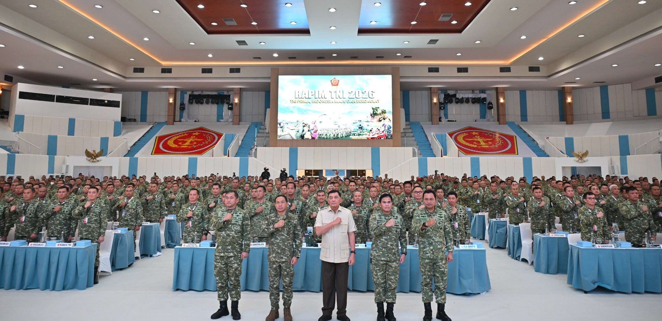 Pangkoarmada II Hadiri Rapim TNI 2026 sebagai Forum Strategis Pimpinan TNI