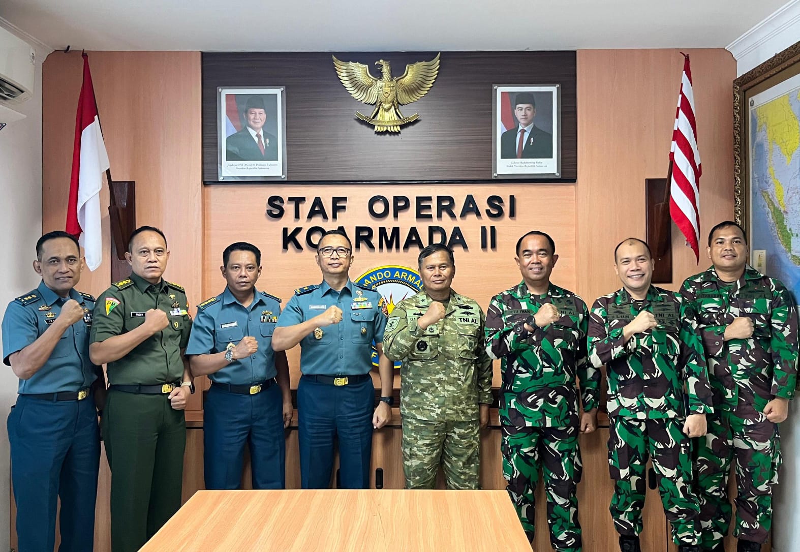 Perkuat Tata Kelola Operasi Laut, Itkogabwilhan II Laksanakan Pemantauan Operasi di Koarmada II