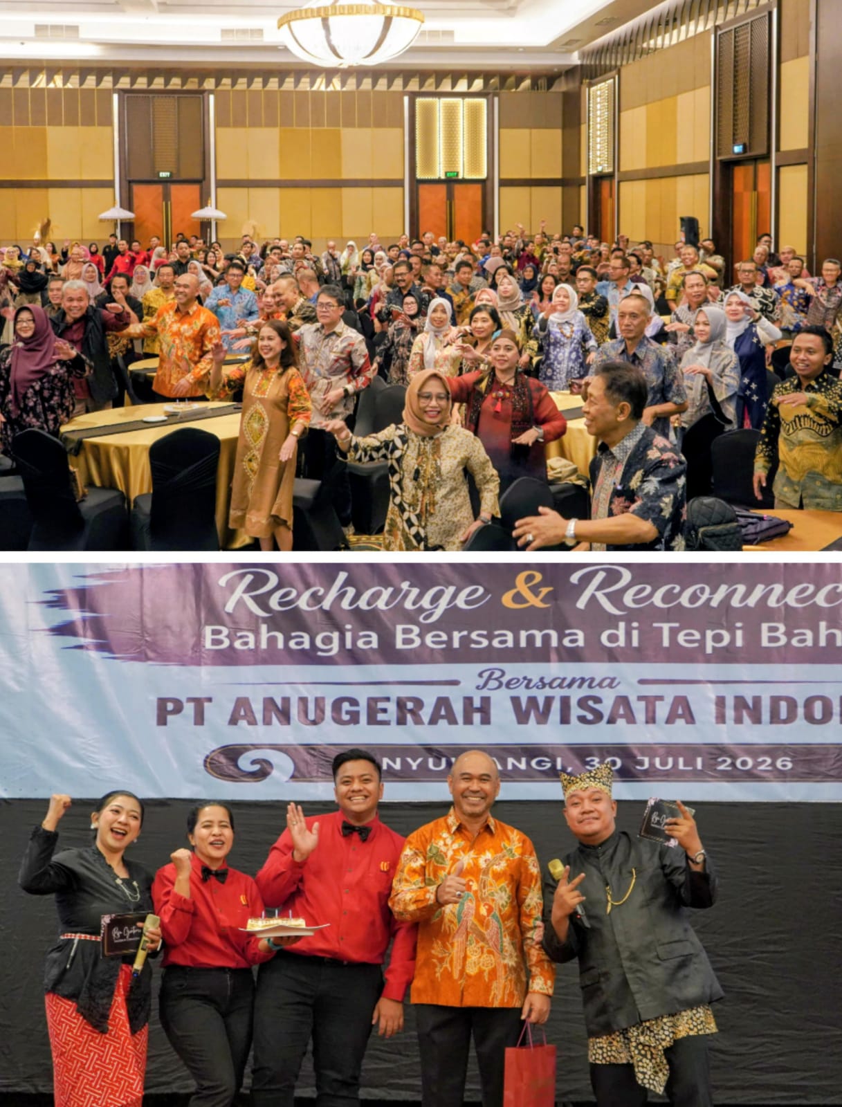 Recharge & Reconnect, Rektor UHT: Prestasi Kampus Lahir dari Kerja Kolektif