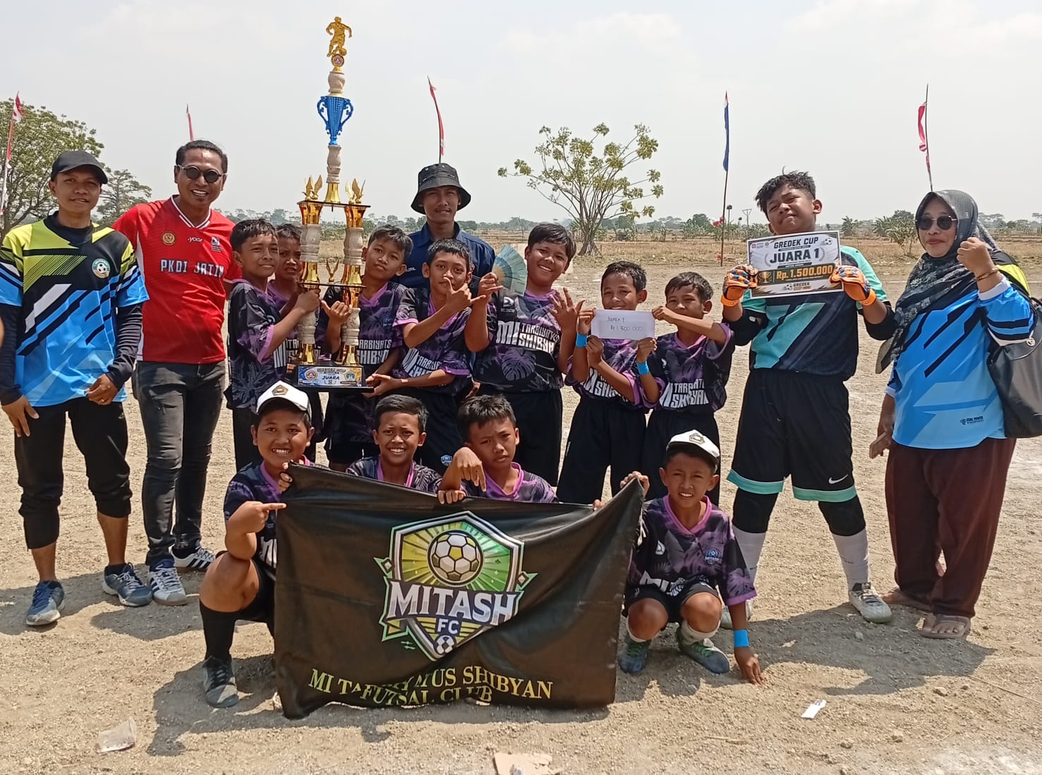 MI Tarbiatus Shibyan Sumengko Juara Gredek Cup U-12 Season 2