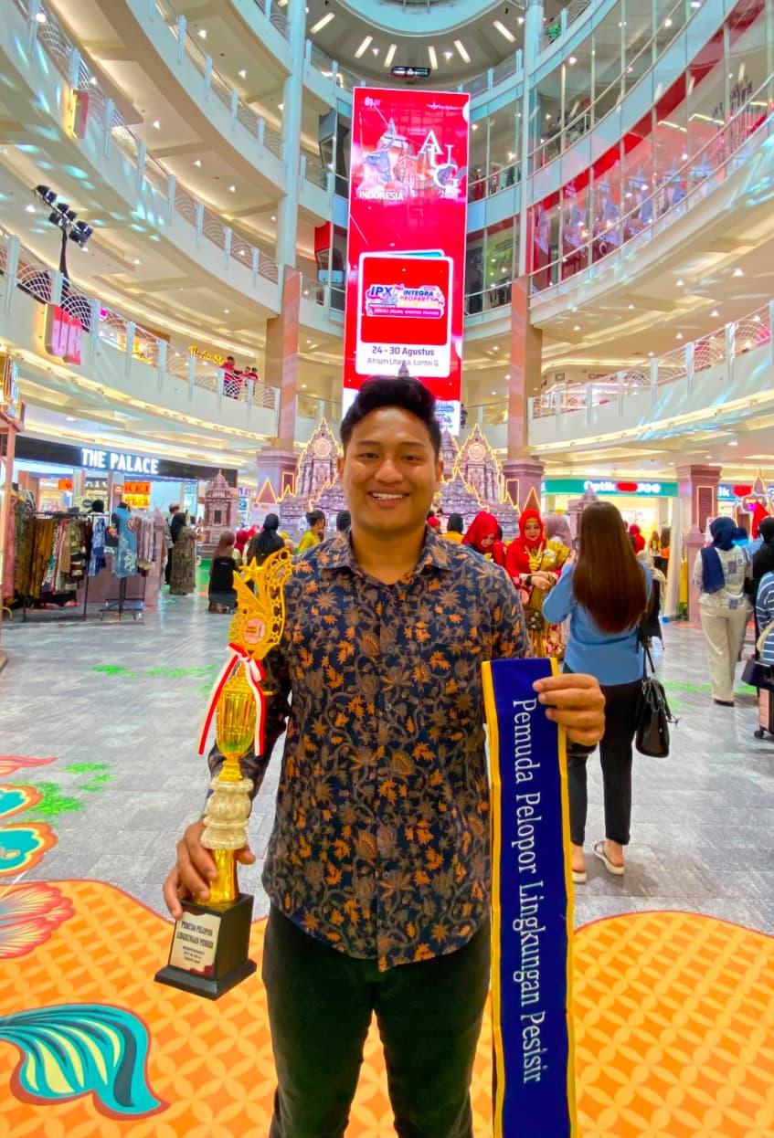 Bawa Semangat Generasi Muda Maritim, Ketua BEM UHT Raih East Java Maritime Award