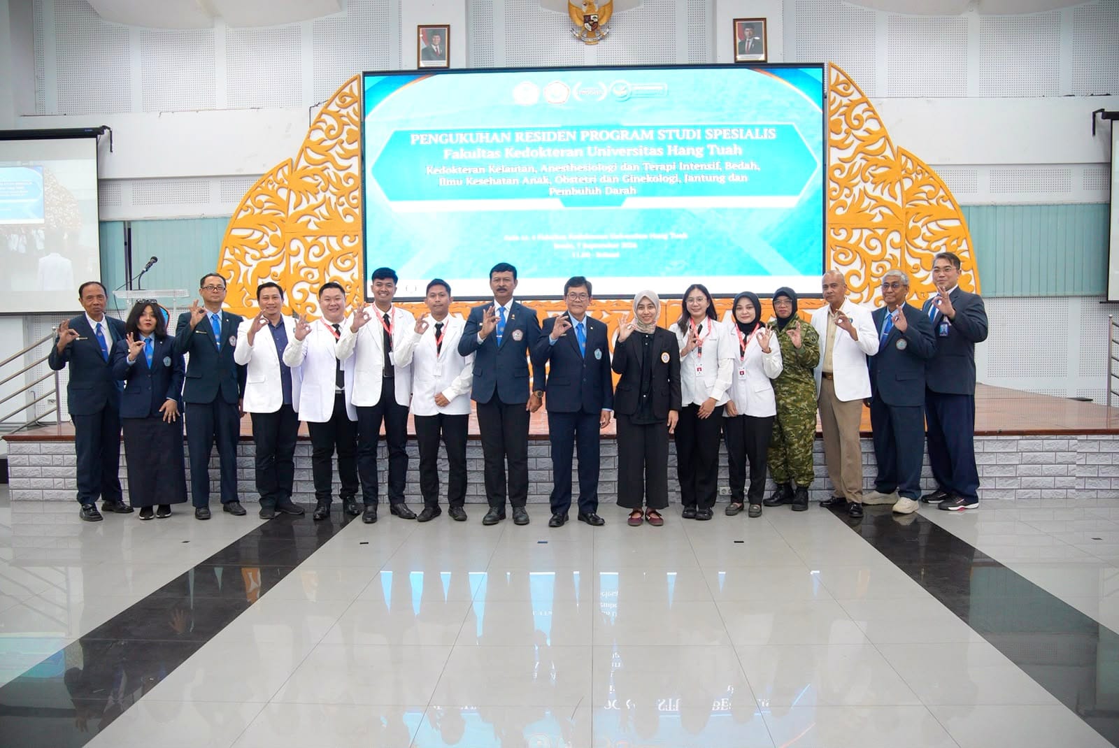 25 Residen Baru Dikukuhkan, Peserta PPDS FK UHT Kini Capai 74 Orang