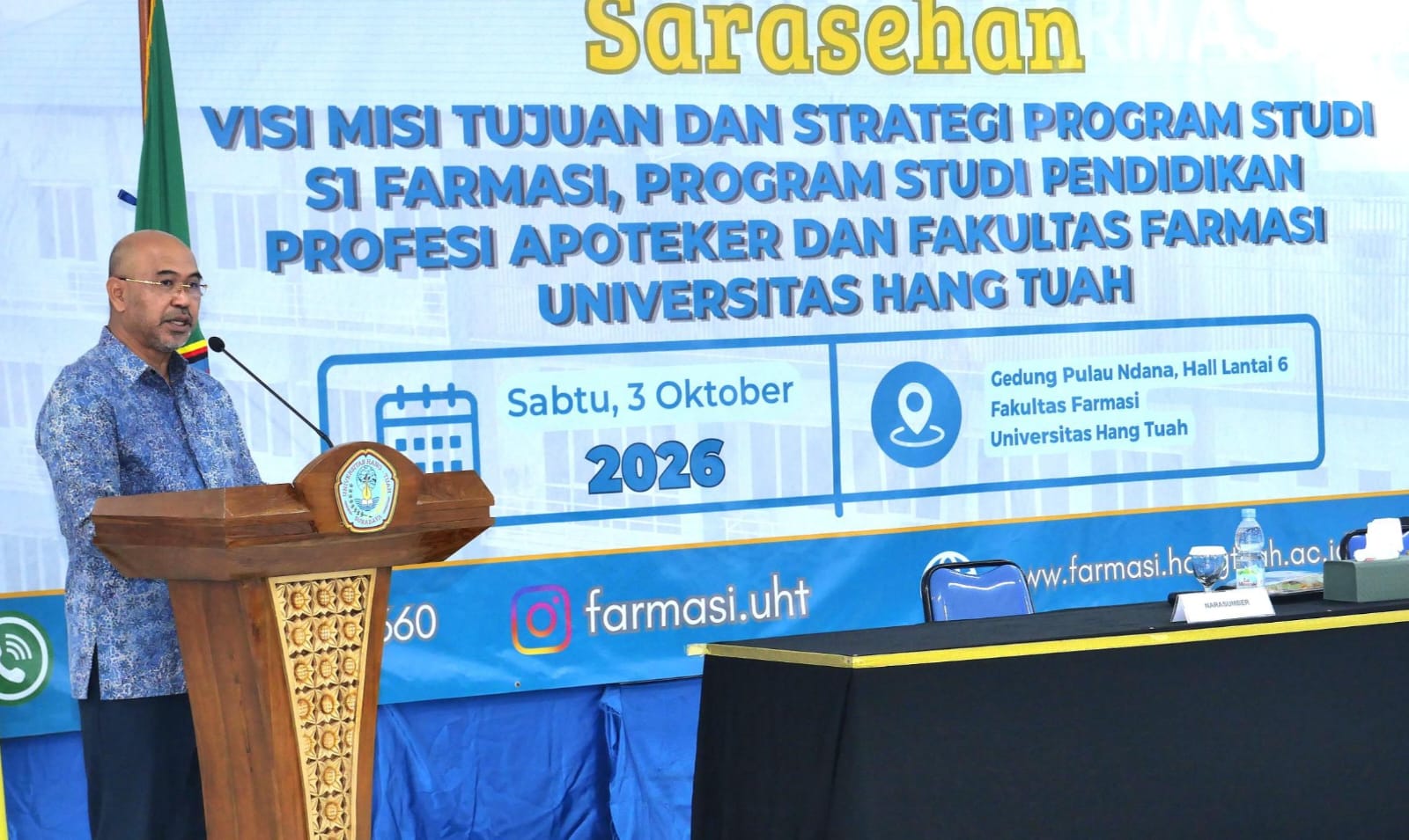 Libatkan Akademisi dan Praktisi, UHT Rumuskan Arah Strategis Fakultas Farmasi yang Adaptif dan Unggul